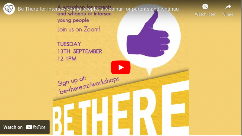 Screenshot of the bethere webinar