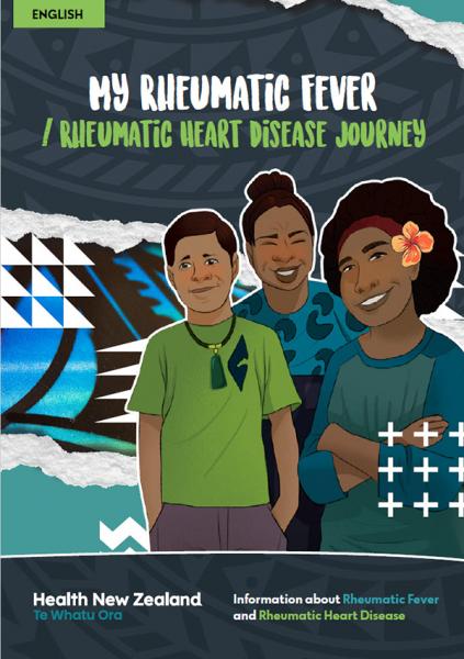 Image of booklet cover - My rheumatic fever  and rheumatic heart disease journey (English)