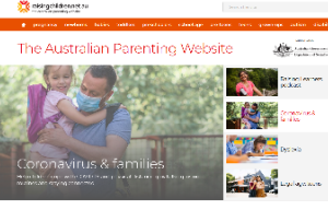 Raising Children website